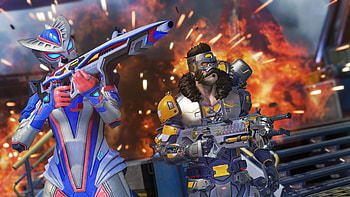 Ash, Bangalore, Bloodhound, Caustic, Crypto, Fuse, Gibraltar, Horizon, Lifeline, Loba Apex Legends HD wallpaper