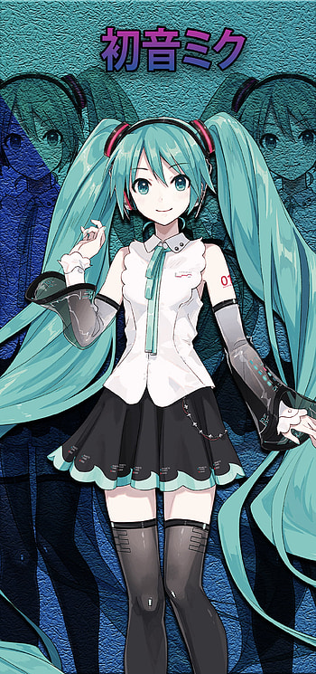 Hatsune Miku, vocaloid, anime HD phone wallpaper