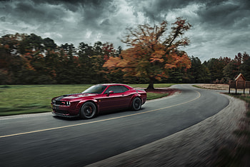 Dodge Challenger SRT Hellcat Widebody 2019 , dodge-challenger-srt-hellcat-widebody, dodge-challenger, 2019-cars, behance HD wallpaper