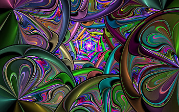 Abstract, Light, Bright, Lines, Light Coloured, Rotation HD wallpaper