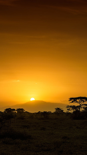Earth sunrise, Breathtaking view, Natural wonders, Tanzania HD phone wallpaper