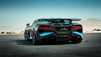 Bugatti, Bugatti Divo, Rear view, Sports cars at their best HD wallpaper