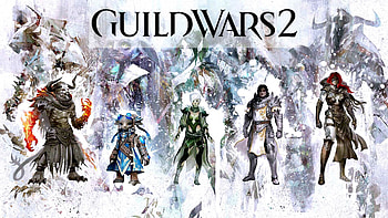 Guild Wars 2, Epic fantasy, Exciting battles, Immersive gaming experience HD wallpaper