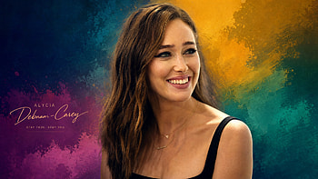 Radiant Muse —, Alycia Debnam Carey, Woman, Portrait, Smiling HD wallpaper