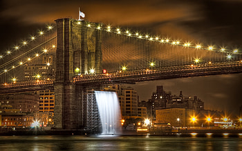 Landscape, Bridges, Architecture HD wallpaper