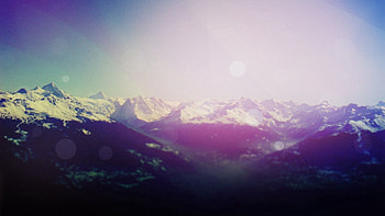 Nature, Mountains, Glare, Shine, Light, Height, Reflections, Gleams HD wallpaper