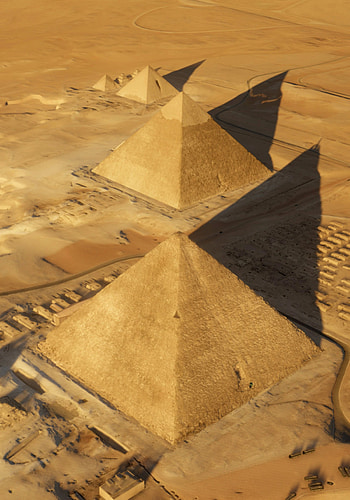 Pyramids of Giza, Ancient wonders, Egyptian history, Enigmatic chambers HD phone wallpaper