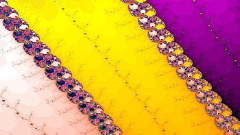 Yellow, purple and white, White, Abstract, Yellow, 3D, Purple HD wallpaper