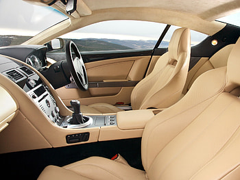 Interior, Aston Martin, Cars, Steering Wheel, Rudder, Salon, Speedometer, Db9, 2006, Beige HD wallpaper