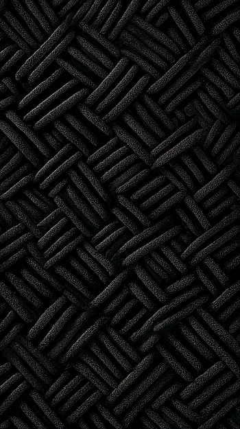 Obsidian Weave, dark, pattern, braid, texture HD phone wallpaper