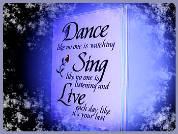 Dance like no one is watching, abstract, dance, sing, quote for life, live HD wallpaper