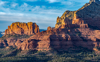 Sedona, desert, red, rock HD wallpaper