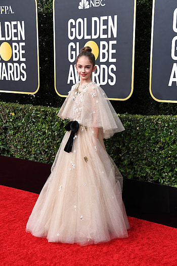 Golden Globes, Julia Butters, Magical look, Tween party dresses HD phone wallpaper