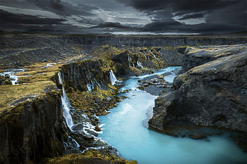 Highlands Iceland , iceland, sky, clouds, nature HD wallpaper