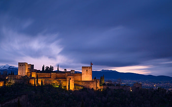 Alhambra, Travels, Spain, Granada HD wallpaper