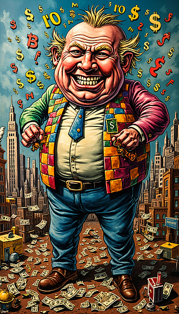 Capitalism Unveiled: A Bold Adventure, money, Businessman, cityscape HD phone wallpaper