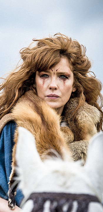 Kelly Reilly, Britannia TV series, Samsung Galaxy Note HD phone wallpaper