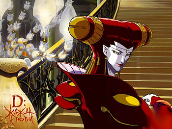 Ghostly Queen, girls, anime, vampire hunter d, dark HD wallpaper