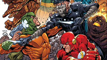 Comic, Flash HD wallpaper