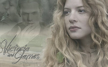 James and Victoria, victoria, twilight, vampire, nomade HD wallpaper