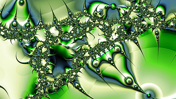 Trippy Psychedelic Fractal, trippy, psychedelic, aesthetic, Abstract, fractal HD wallpaper