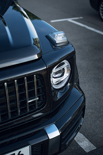 Gclass, automotive lighting, G63, Black HD phone wallpaper