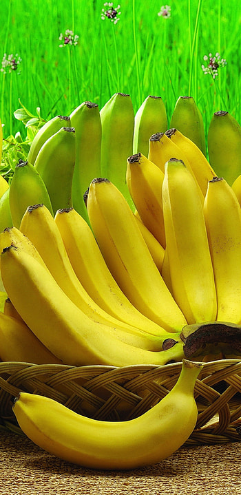 Banana feast, Culinary delight, Nutritious goodness, Finger-licking satisfaction HD phone wallpaper