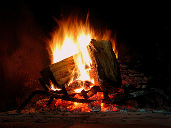 wood fuel, fire, burning HD wallpaper