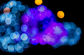 Abstract, Glare, Circles HD wallpaper