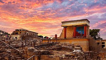 Knossos travels, Greek islands, Minoan civilization, Lost language HD wallpaper