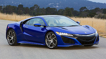 Blue Acura NSX, Top backgrounds HD wallpaper
