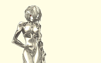 Ayanami Rei Neon Genesis Evangelion Drawings Fan Art Simple Background ... HD wallpaper