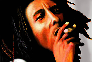Bob Marley, Lion symbolism, Majestic presence, Musical heritage HD wallpaper