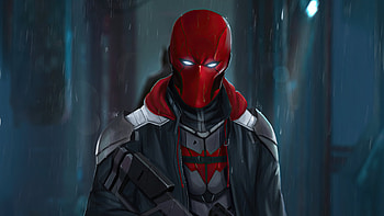 Red Hood Dark, red-hood, superheroes, artist, artwork, digital-art, artstation HD wallpaper