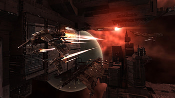 EVE Online, Beautiful artwork, Sci-fi gaming, Virtual galaxies HD wallpaper