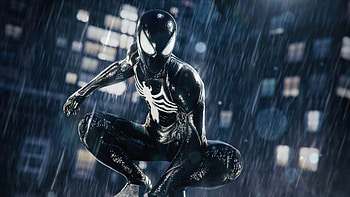 Symbiote Spider-Man, spider man, Venom, Marvel's Spider-Man 2 HD wallpaper