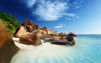 Exotic Island Beach, water, islands, exotic islands, beaches HD wallpaper