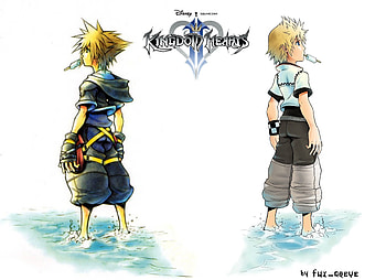 Kingdom Hearts Roxas HD wallpaper