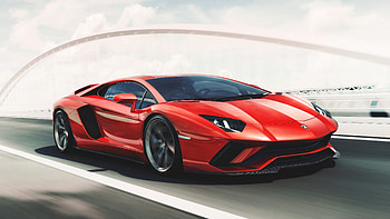 Lamborghini Aventador, Red-hot marvel, and , and HD wallpaper
