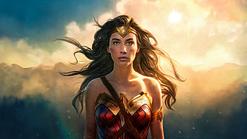 Wonder Woman Charged And Ready, wonder-woman, superheroes, art, artist, artwork, digital-art, artstation HD wallpaper