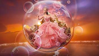 Glinda In Wicked Movie, wicked, 2024-movies, movies, ariana-grande, glinda HD wallpaper
