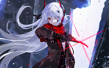 Lucia, Crimson Abyss, Alpha, Punishing Gray Raven, Punishing characters, Alpha Punishing, main characters HD wallpaper