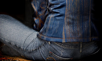 jeans, blue, style, people HD wallpaper