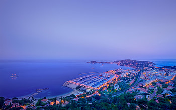 Cities, Yachts, City, Lights, Coast, Ocean HD wallpaper