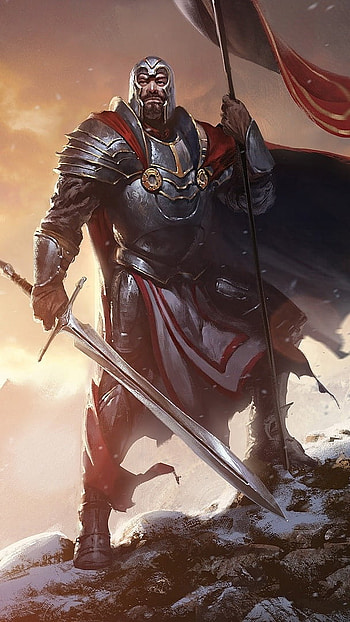 Warriors, Dark Fantasy Knight HD phone wallpaper
