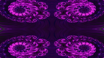 Trippy Psychedelic Fractal, trippy, psychedelic, aesthetic, purple, Abstract, fractal, abstract purple HD wallpaper