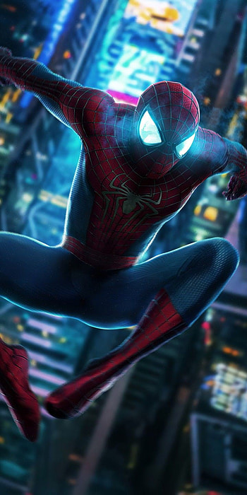 spiderman andrew, magneta, arte HD phone wallpaper
