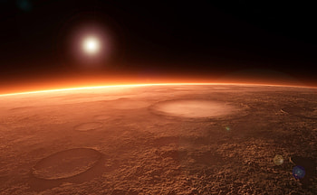 Universe, Shine, Light, Planet, Craters HD wallpaper