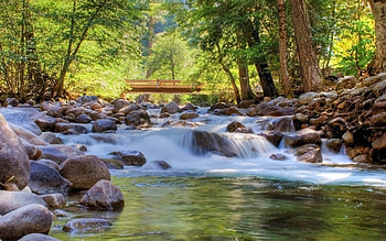 Landscape, Rivers HD wallpaper