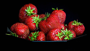 Strawberry, , , Background HD wallpaper